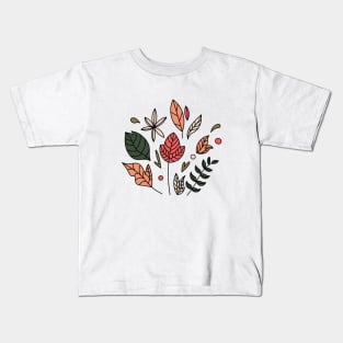 Hojas de otoño Kids T-Shirt